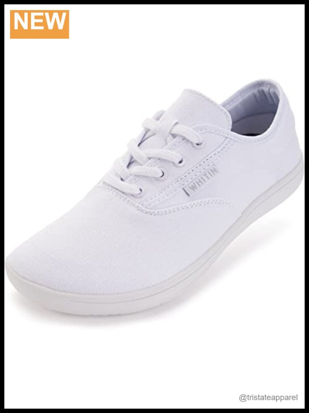Wide Toe Box Canvas Barefoot Shoes Zero Drop Minimalist Walking